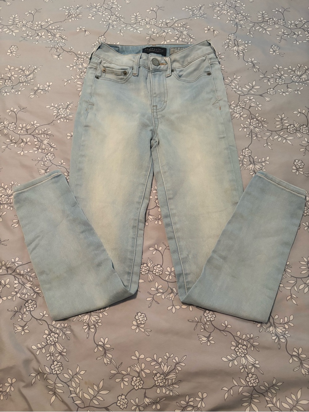 Aeropostale Light Blue Skinny Jeans